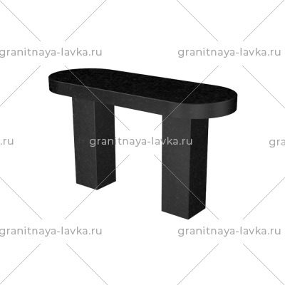 Купить Лавочка гранитная на кладбище № 3 в Тюмене