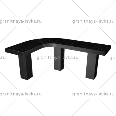 Купить Лавочка гранитная на кладбище № 33 в Тюмене