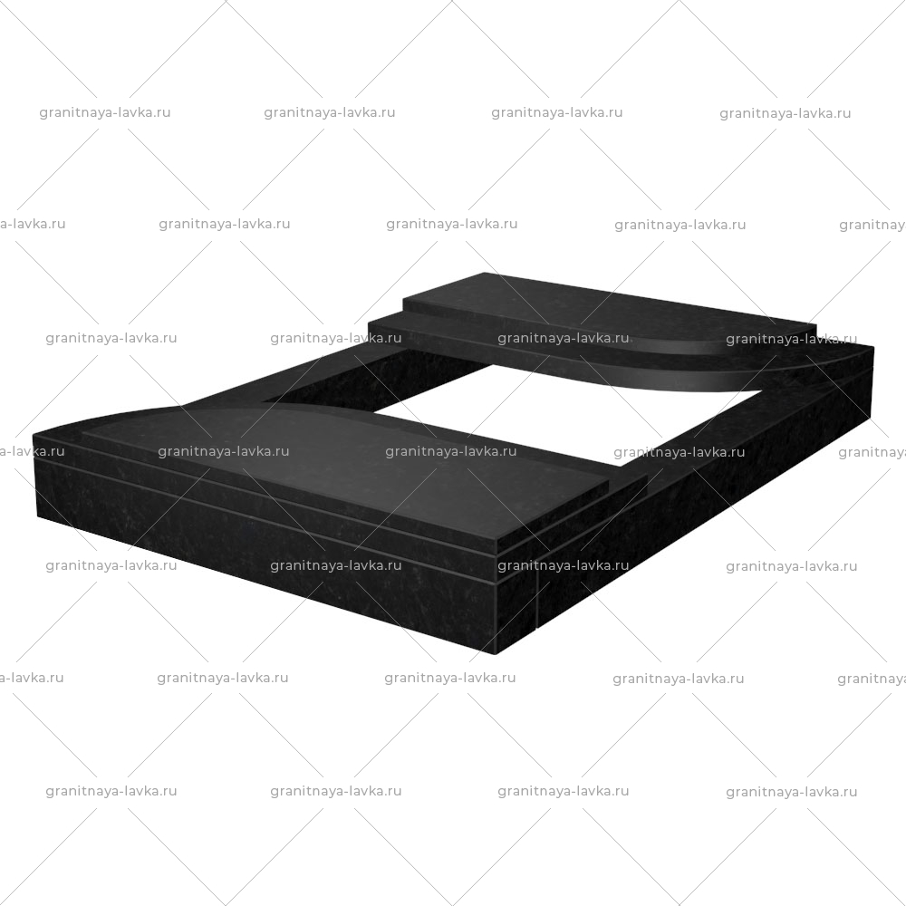 Полуцветник на могилу № 86