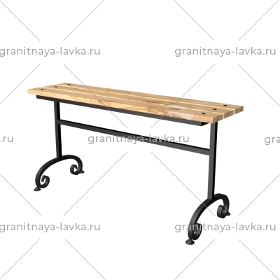 Купить Лавочка металлическая на могилу № 14 в Тюмене