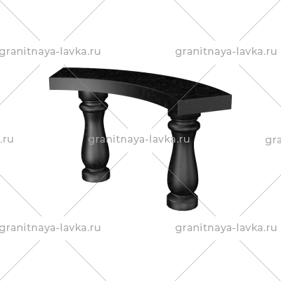 Купить Лавочка гранитная на кладбище № 20 в Тюмене