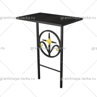 Купить Столик металлический на кладбище № 9 в Тюмене