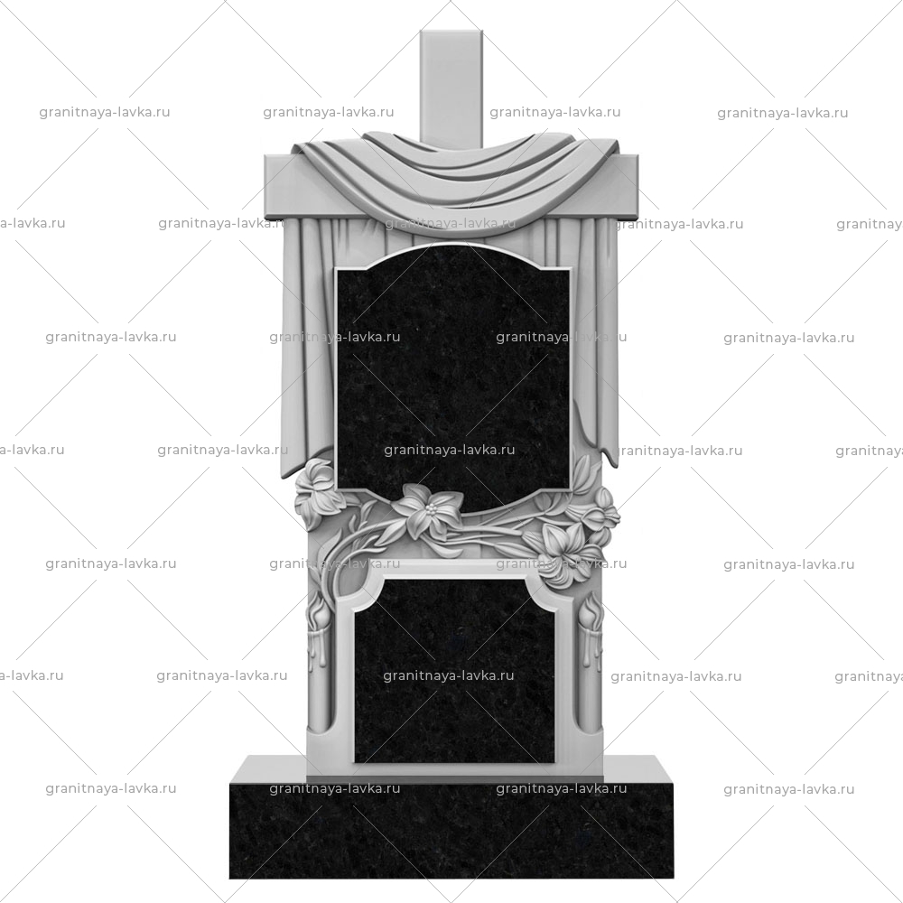 Резной памятник № 210