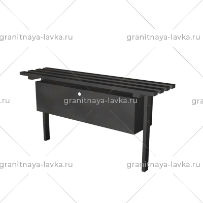 Купить Лавочка металлическая на могилу № 25 в Тюмене