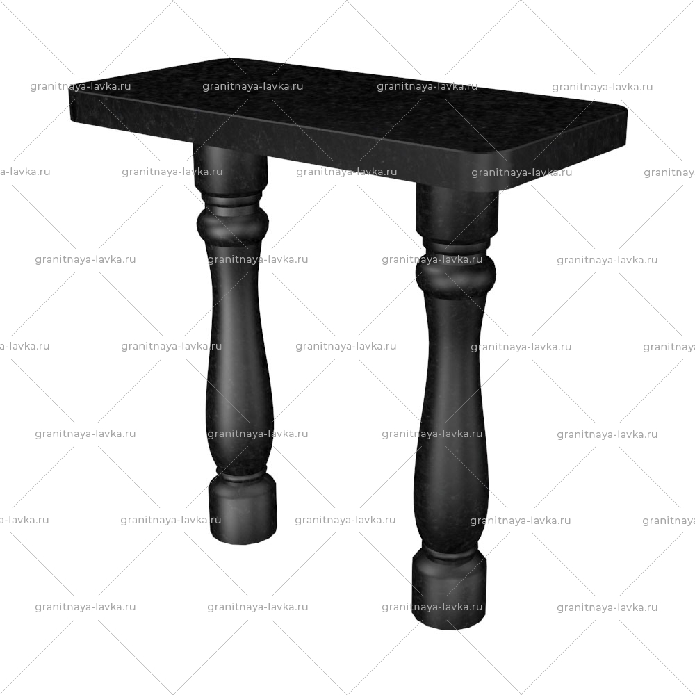 Столик гранитный на кладбище № 14