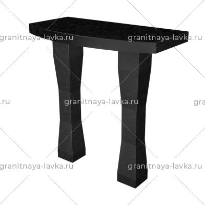 Купить Столик гранитный на кладбище № 24 в Тюмене