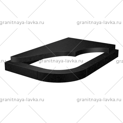 Купить Полуцветник на могилу № 73 в Тюмене