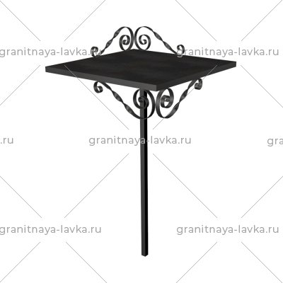 Купить Столик металлический на кладбище № 7 в Тюмене