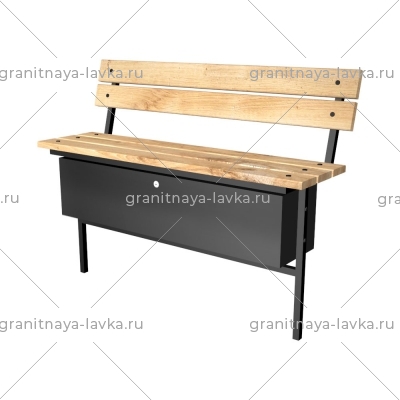 Купить Лавочка металлическая на могилу № 4 в Тюмене