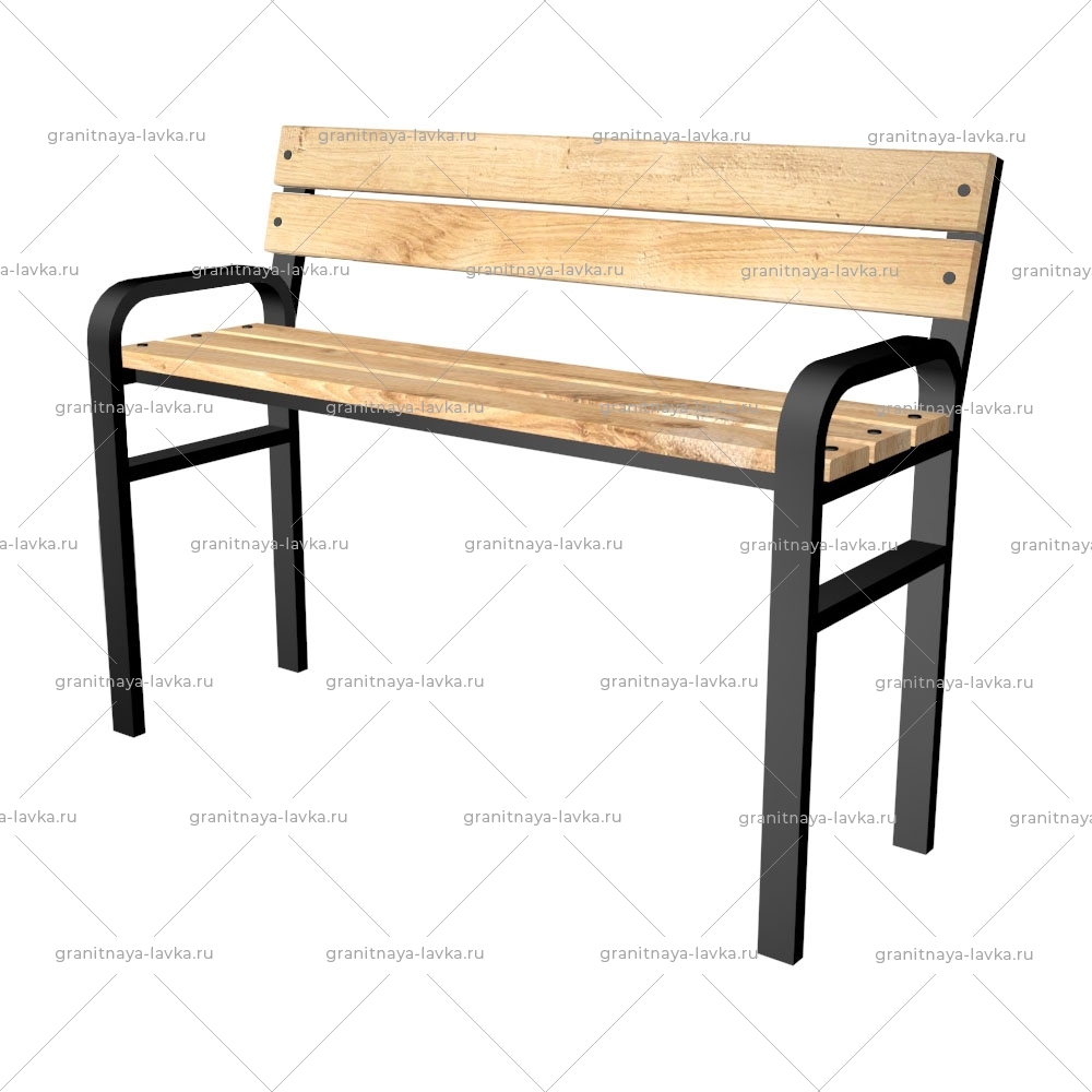 Лавочка металлическая на могилу № 10