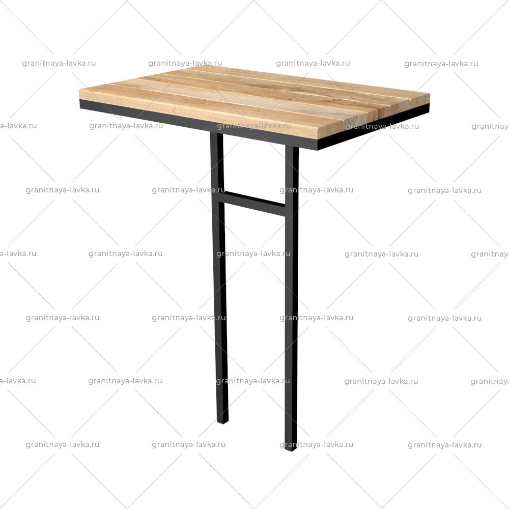 Столик металлический на кладбище № 15