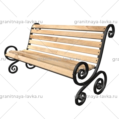 Купить Лавочка металлическая на могилу № 22 в Тюмене