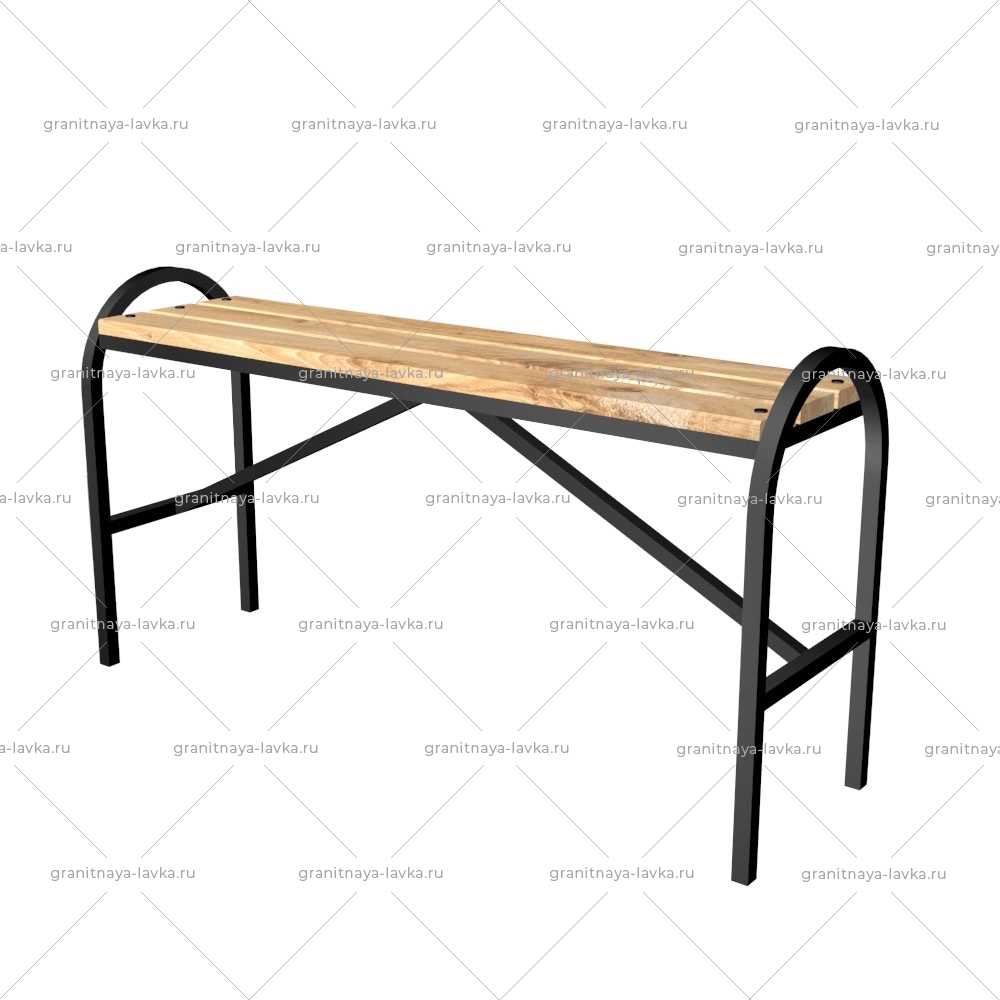 Лавочка металлическая на могилу № 5