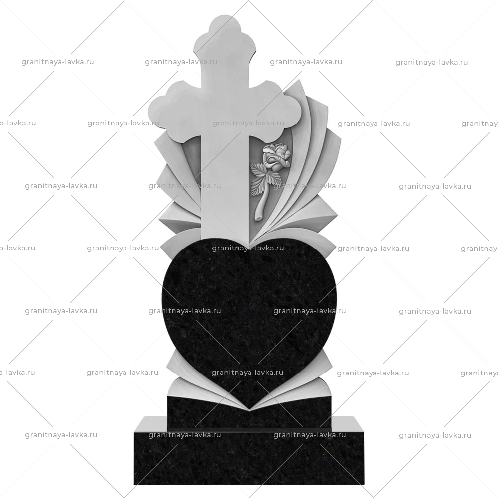 Резной памятник № 195