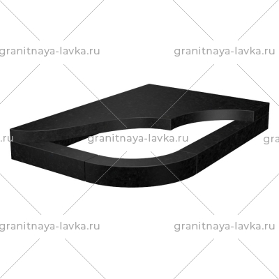 Купить Полуцветник на могилу № 74 в Тюмене