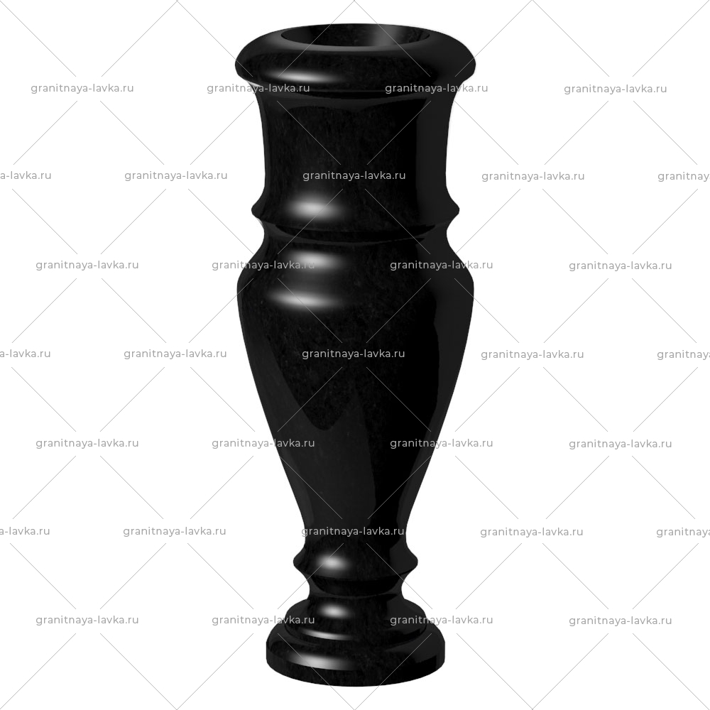 Ваза гранитная на могилу № 17