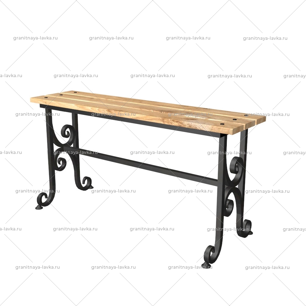 Лавочка металлическая на могилу № 16