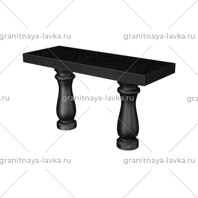 Купить Лавочка гранитная на кладбище № 16 в Тюмене