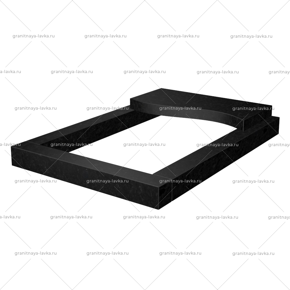 Полуцветник на могилу № 15