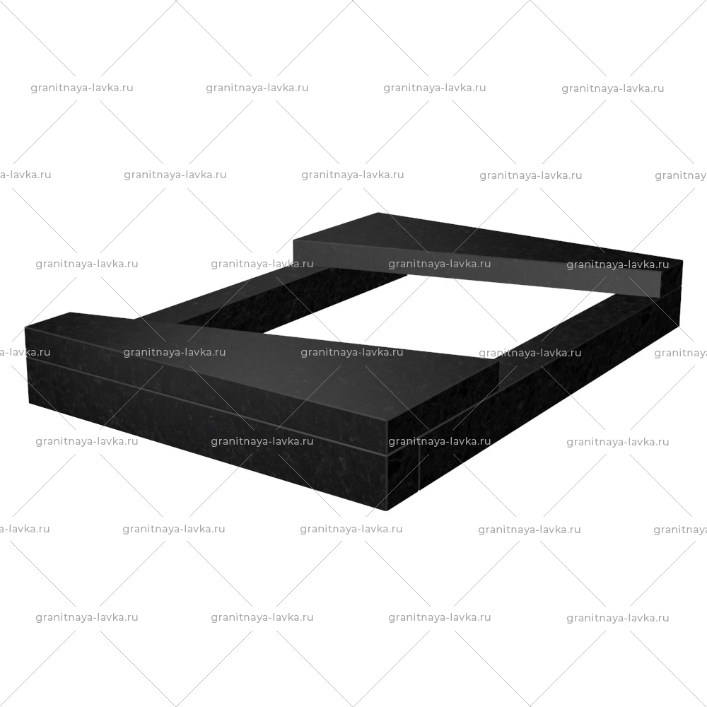 Полуцветник на могилу № 22