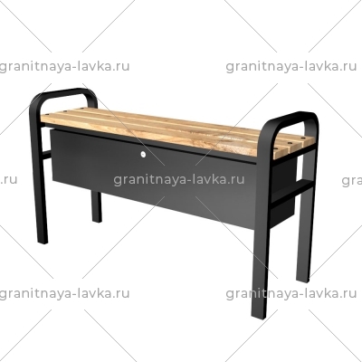 Купить Лавочка металлическая на могилу № 11 в Тюмене