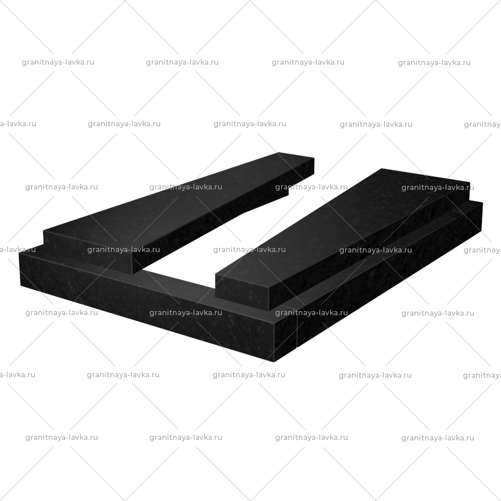 Полуцветник на могилу № 19