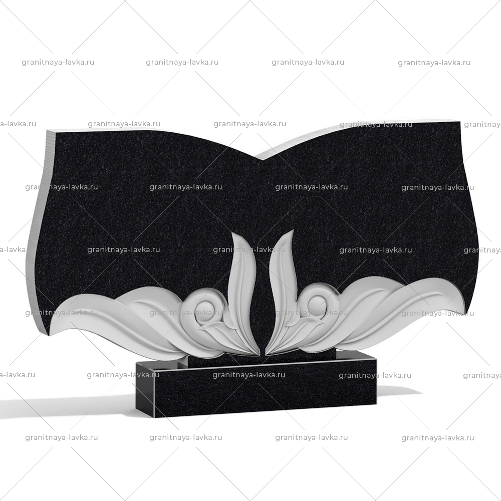 Резной семейный памятник № 18