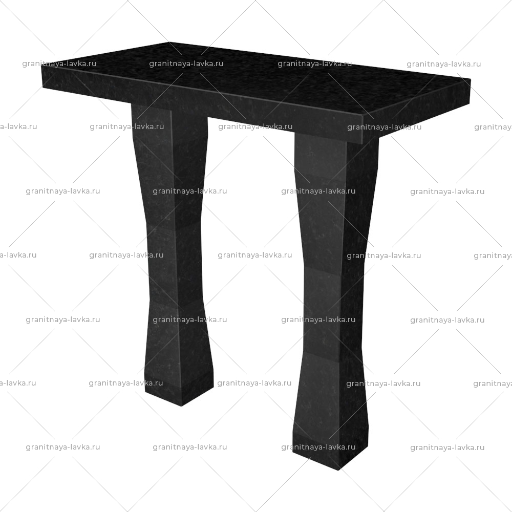 Столик гранитный на кладбище № 21