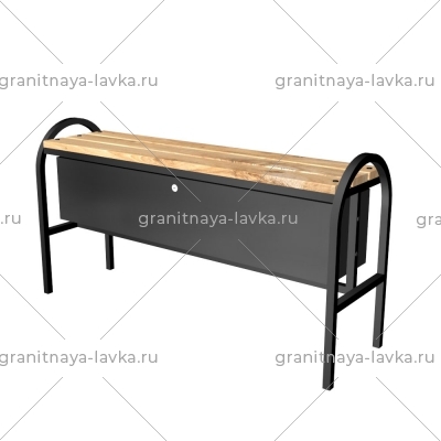 Купить Лавочка металлическая на могилу № 7 в Тюмене